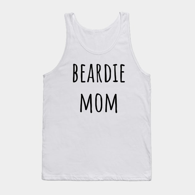 Beardie Mom Tank Top by Sloth Station